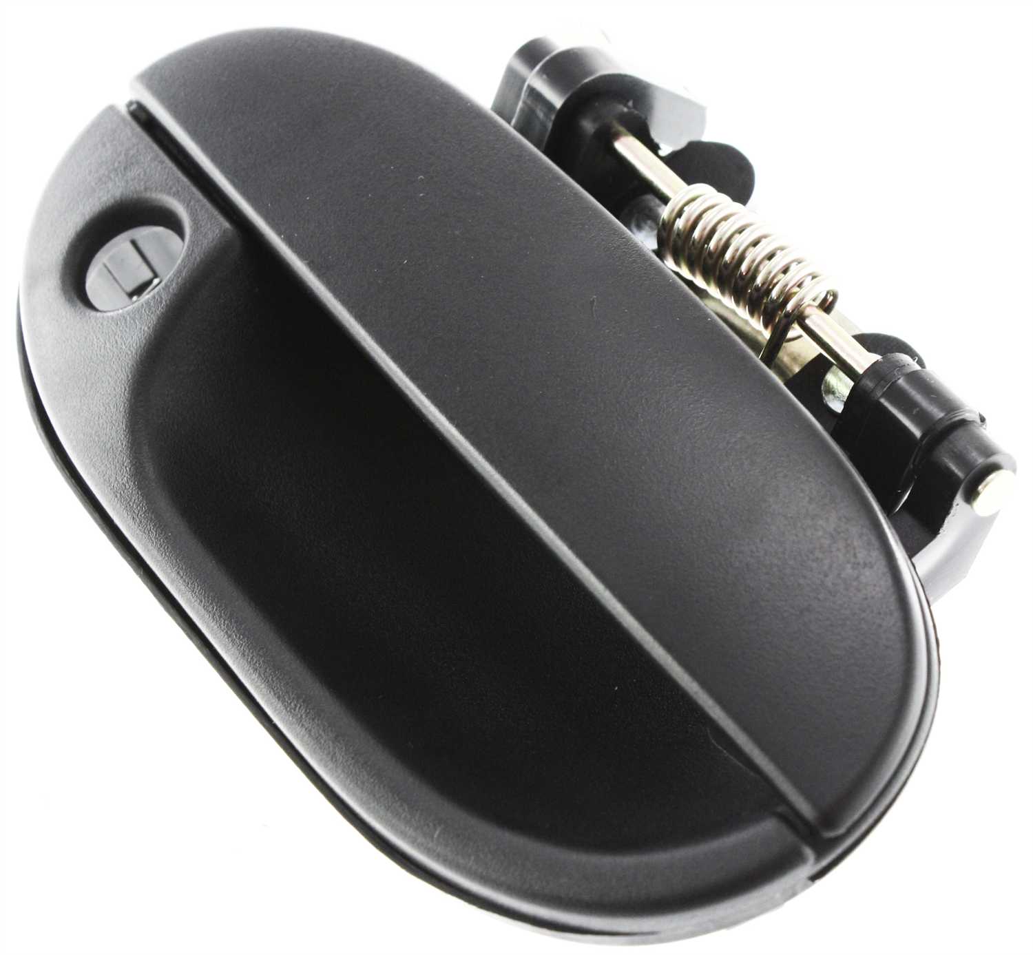 Replacement H462147 Exterior Door Handle Compatible with 1995-1997 Hyundai Accent Front, Right Passenger Textured Black