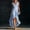 Blue, variant on ClodeEU Women's V Neck Sleeveless High-Low Ruffle Maxi Dress,Elegant Flowy A-Line Party Dress Beige,Women's Plus L