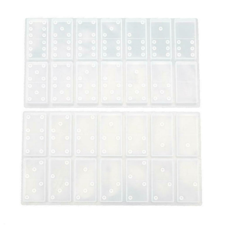 Domino Silicone Mould Crystal Epoxy Resin Molds Jewelry Making