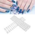 thumbnail image 4 of DIY Artificial Nail Tips, Breathable Clear Fake Nails Easy Coloring Lightweight Frosted 300pcs For Salon For Nail Art ANGGREK No, 4 of 7