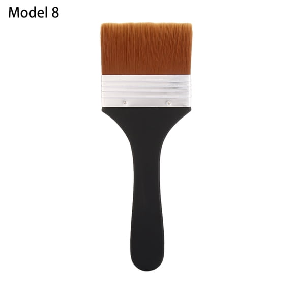 BE-TOOL Nylon Painting Brushes for Drawing Painting Canvas Watercolors Glazes Wall Furniture Paints