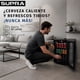 thumbnail image 5 of SUPRA Frigobar Compacto Libre Instalación LUGANO Puerta de Cristal Templado 62 Litros Negro, 5 of 10