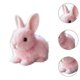 thumbnail image 3 of Electronic Bunny Plush Animated Interaction Gift Electronic Pet Toy for Gift White, 3 of 3
