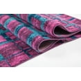 thumbnail image 3 of Ladole Rugs Pink Turquoise Blue Indoor Outdoor Area Rug Mat Carpet Runner for Living Bed room Entry way Patio Small Medium Large Long Non Slip Skid Size 3x5. 4x6, 5 x 8, 7 x 10, 9 by 12, 11 feet ft, 3 of 4