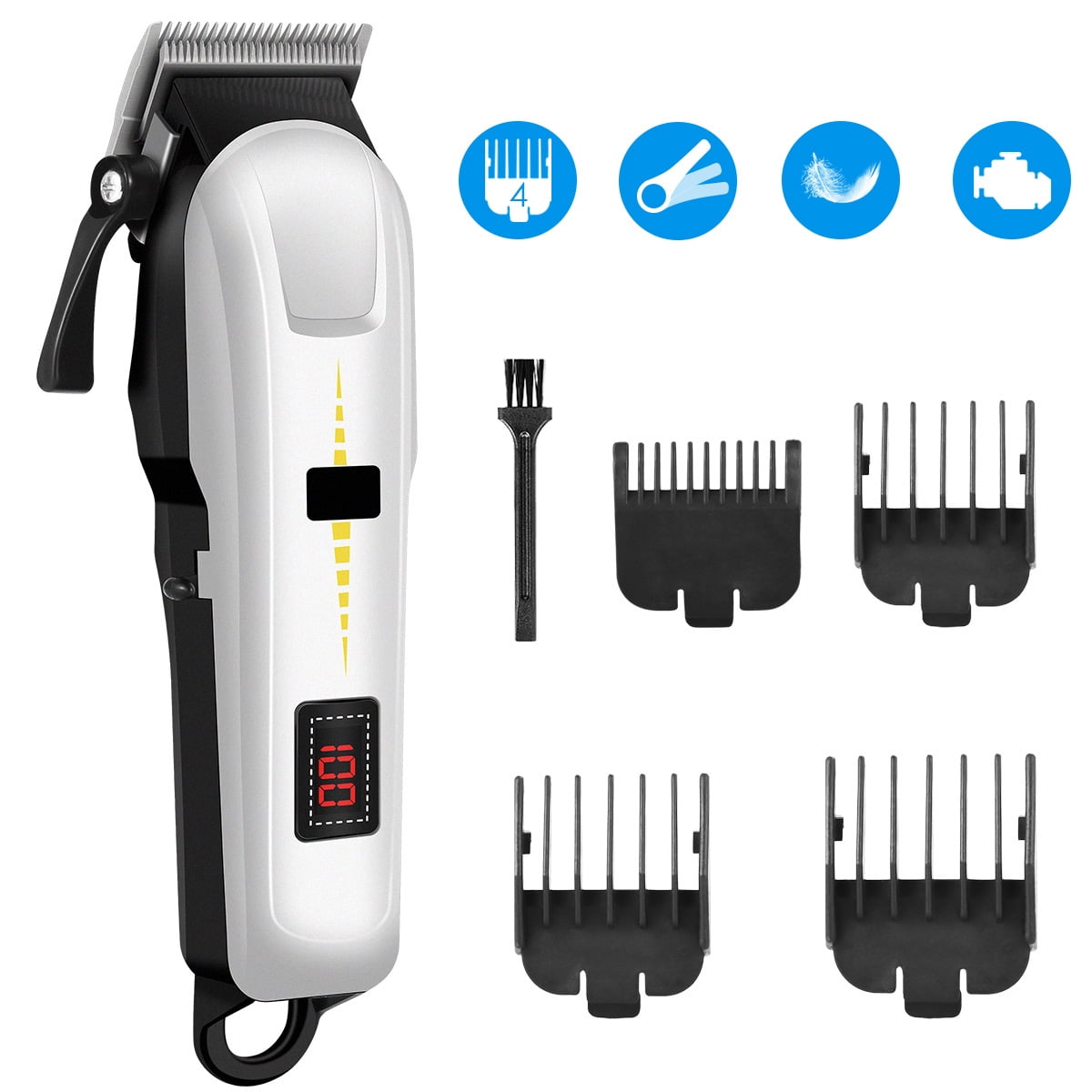 Hair Clippers for Men Electric Hair Trimmers Cordless Professional Low Noise Hair Clipper