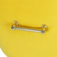 thumbnail image 5 of Novogratz Huxley Dining Chairs, Mustard Yellow (2-pack), 5 of 10