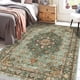 thumbnail image 4 of Alfombra TOPRUG, lavable, oriental, 3 x 5 cm, para sala de estar, color verde, 4 of 6