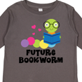 thumbnail image 4 of Inktastic Future Bookworm Boys or Girls Long Sleeve Toddler T-Shirt, 4 of 5