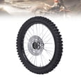 thumbnail image 4 of 70/100-19 Front Wheel Rim Tire Tube, Optimize Performance 19 Inch Dirt Bike Front Wheel Assembly with Brake Rotor for 125 150 200ml Dirt Pit Bike, 4 of 7
