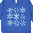 thumbnail image 3 of Inktastic Winter Snowflakes Toddler Sweatshirt, 3 of 4