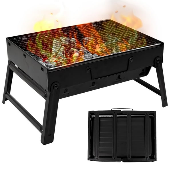Asador Parrilla Carbón Grill Cocina Bbq Portátil Cocina