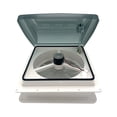 thumbnail image 2 of 14 Inch Skylight Roof Vent ASA Acrylic Rv Skylight Windows with Turbo Fan, 2 of 6