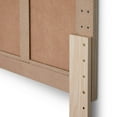 Rest Haven Classic Wood Headboard, Queen, Beige