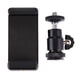 thumbnail image 3 of Estabilizador PU214 Cabezal de trípode de zapata universal Útil 360 grados Estables Selfie SticksTripod Mount Stand Abrazadera para teléfonos inteligentes, 3 of 6