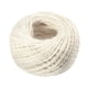 thumbnail image 1 of Cordón de cáñamo natural Cuerda de hilo de yute para manualidades, manualidades, embalaje de regalo, boda, cumpleaños, baby shower, decoración, adorno de jardinería (blanco cremoso), 1 of 5