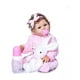 thumbnail image 3 of Muñeca Bebé Silicona Bebé Reborn Para Niñas Auxtoo rosa, 3 of 4