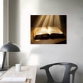 thumbnail image 4 of Nawypu Jesus Canvas Wall Art God on the Cross Pictures Prints Christian Spiritual Poster Artwork Home Decor for Office Prayer Room Framed, 4 of 6