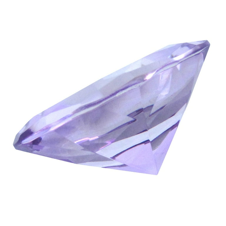 Giant 60mm Cut Glass Purple Lavendar Diamond Jewel Paperweight Giant 60mm Cut Glass Purple Lavendar Diamond Jewel Paperweight