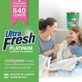 thumbnail image 2 of Ultra Fresh 3X Platinum Liquid Laundry Detergent with Fabric Softener, Original Green, 2 of 10