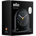 thumbnail image 7 of Braun BC22B: Black Analogue Alarm Clock with Snooze, Continuous Backlight, and Quiet Quartz Movement, 7 of 7