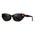 thumbnail image 2 of Cat Eye Glasses for Women Hexagonal Eye Pack Vise Z87 Frame Light Blocking Lens Thin Wire Glasses Big Frame Women Hot for Women 70's Glasses Rectangular for Women Non compatible with Polarized for, 2 of 4
