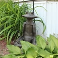 thumbnail image 3 of Yoga Frog Statue - Natural Bronze Appearance - Made of Resin - Lightweight - 21" Height, 3 of 3