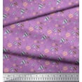 thumbnail image 3 of Soimoi Modal Satin Fabric Paisley Panel Print Sewing Fabric Yard 42 Inch Wide, 3 of 3