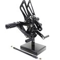 thumbnail image 2 of Krace Rearsets Fit For Kawasaki Ninja ZX6R ZX9R 1999-2002,ZZR600 2005-2008 Foot Pegs Rear Set Footrests Brake Shift Pedals Fully Adjustable Foot Boards, 2 of 4
