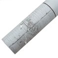 thumbnail image 3 of Rewera 45 cm x 12 m Papel Pintado Autoadhesivo para el Hogar Fondo Impermeable Engrosado Etiqueta de la Pared para Dormitorio Dormitorio Gris Lago Verde Grano de Madera, 3 of 8