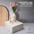 thumbnail image 4 of Lavault Reed Diffuser - Room Decor and Home Essentials - Freshener Fragrance Oil with Real Dry Flowers - Reduce Stress & Enhance Mood - Long-Lasting - Home Fragrance Diffuser - April Aroma, 4 of 7