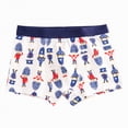 thumbnail image 6 of TOWED22 Toddler Boxer Briefs Cotton Boys Underwear Kids Underpants Size 3-12Years (Pack of 4)(Blue,12-14 Y), 6 of 9