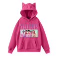 thumbnail image 1 of pop Huntrix Print Cat Ears Hoodie with De-mon Sweatshirt S-aja Movie Fashion Streetwear Long Sleeve Print Soft Sweatshirt L, 1 of 4