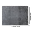 thumbnail image 4 of Tapete Rabbit Unimat fur gris jaspeado 120cm x 170cm, 4 of 4