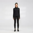thumbnail image 3 of T-Shirt à Manches Longues pour Femmes à Séchage Rapide Running Top Léger Sport Zip, 3 of 8