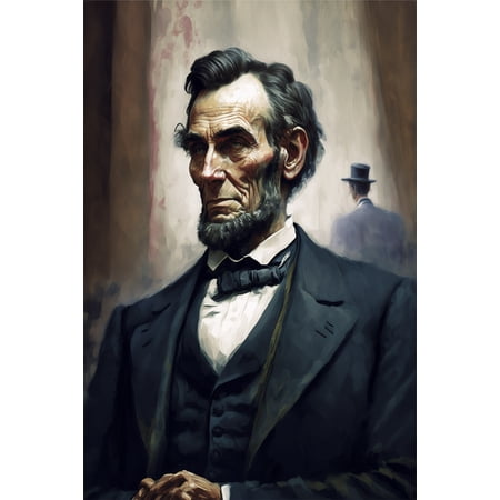 24x36 gallery poster President Abraham Lincoln art