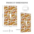 thumbnail image 3 of Disketp Pumpkin Corn Daisy Decorative Light Switch or Outlet Wall Plate with Safety Cover-Style T, 3 of 6