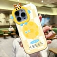 thumbnail image 1 of Phone Case Cartoon Cheese Pattern Phone Case Monster Lens Phone Shell Soft Protective Cover for iPhone 14 Pro Max, 1 of 5