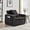 Black, variant on Noble House 35.43" Velvet 3-in-1 Sofa Bed Chair, Modern Adjustable Tufted Single Sleeper, for Small Space, Creamy White