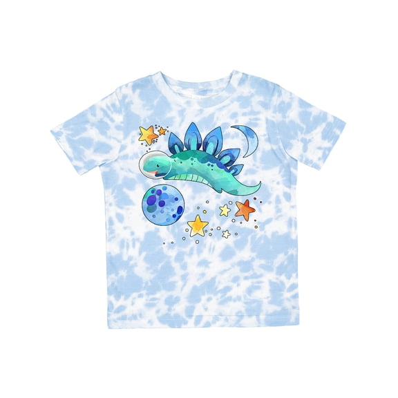 Inktastic Stegosaurus Space Dinosaur with Stars and Planet Boys or Girls Toddler T-Shirt