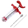 thumbnail image 1 of Meat Injector, Plastic Marinade Turkey Injector With 1-oz Capacity 1pcs Stainless Steel Needles, 1 of 5