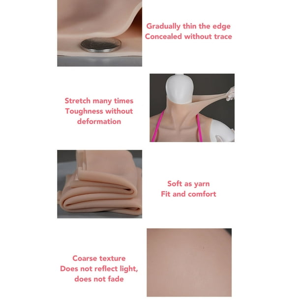 Prosthetic Breast, Silicone Fake Tits Soft C Cup For Women For Cosplay