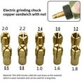 thumbnail image 2 of ZheElen 11 Pcs/ensemble Mandrins de Perceuse Embouts Tige Pièce de Rechange Vis Écrou Outils Fournitures de Réparation pour Menuiserie Professionnelle, 2 of 9