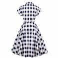 thumbnail image 3 of Yotown Vintage 50's Rockabilly Swing Dresses Vestido Estilo Vintage, Vestido Retro sin Mangas de Las Mujeres Enagua Falda Plisada Vestido de Noche de la Boda Vestidos Longitud de la Rodilla S-4XL(M) Amonsee No, 3 of 4