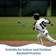 LEORX Baseball Training Balls Plastic Practice Baseballs Multi EVA 1Pcs For Catching