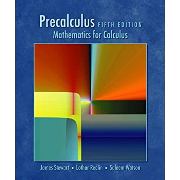 Pre-Owned Study Guide for Stewart/Redlin/Watson's Precalculus: Mathematics for Calculus, 5th (Paperback) 9780534492892