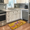 thumbnail image 4 of Coolnut Mardi Gras Kitchen Rug, 39"x20" Anti Fatigue Non-Slip Bath Rug, Entryways Runner Comfort Mat for Kitchen Washroom Bedroom, 4 of 7