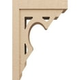 thumbnail image 3 of 10"W x 20"D x 30"H Classic Sheridan Rough Cedar Woodgrain TimberThane Corbel, Primed Tan, 3 of 6