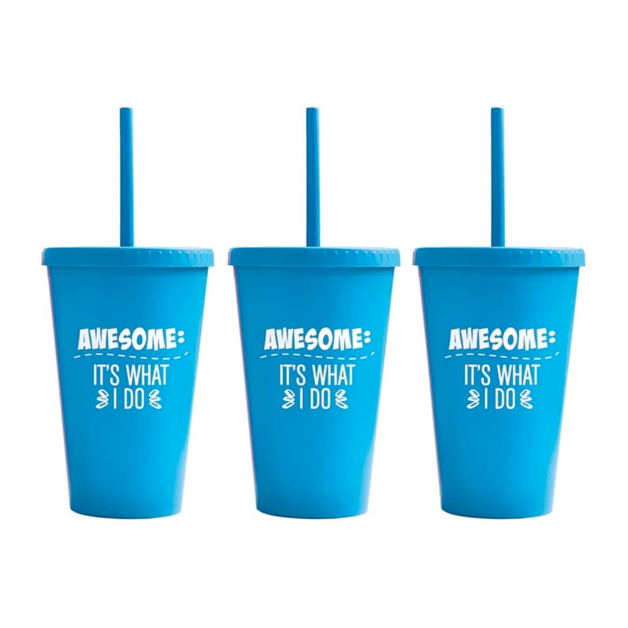 Wheat Straw Tumblers 16 oz With Screw on Lid and Straw Awesome