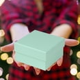 thumbnail image 3 of Square Gift Boxes with Lids Set of 4 Blue Gift Box Nesting Gift Boxes for Presents Birthday Wedding Valentines Christmas Party Favor Boxes, 3 of 7