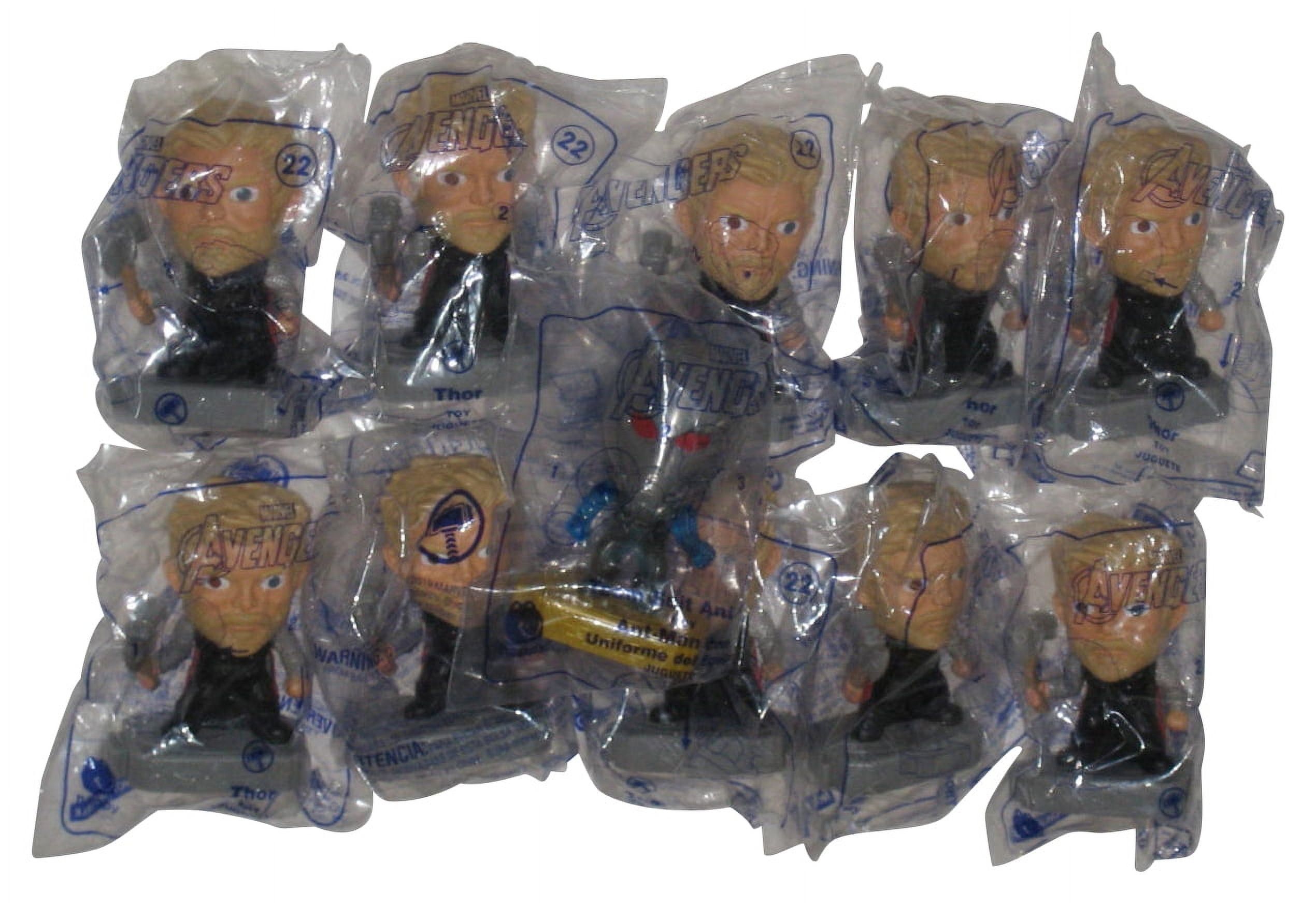 Marvel The Avengers McDonalds Happy Meal Figure Toy Lot (6